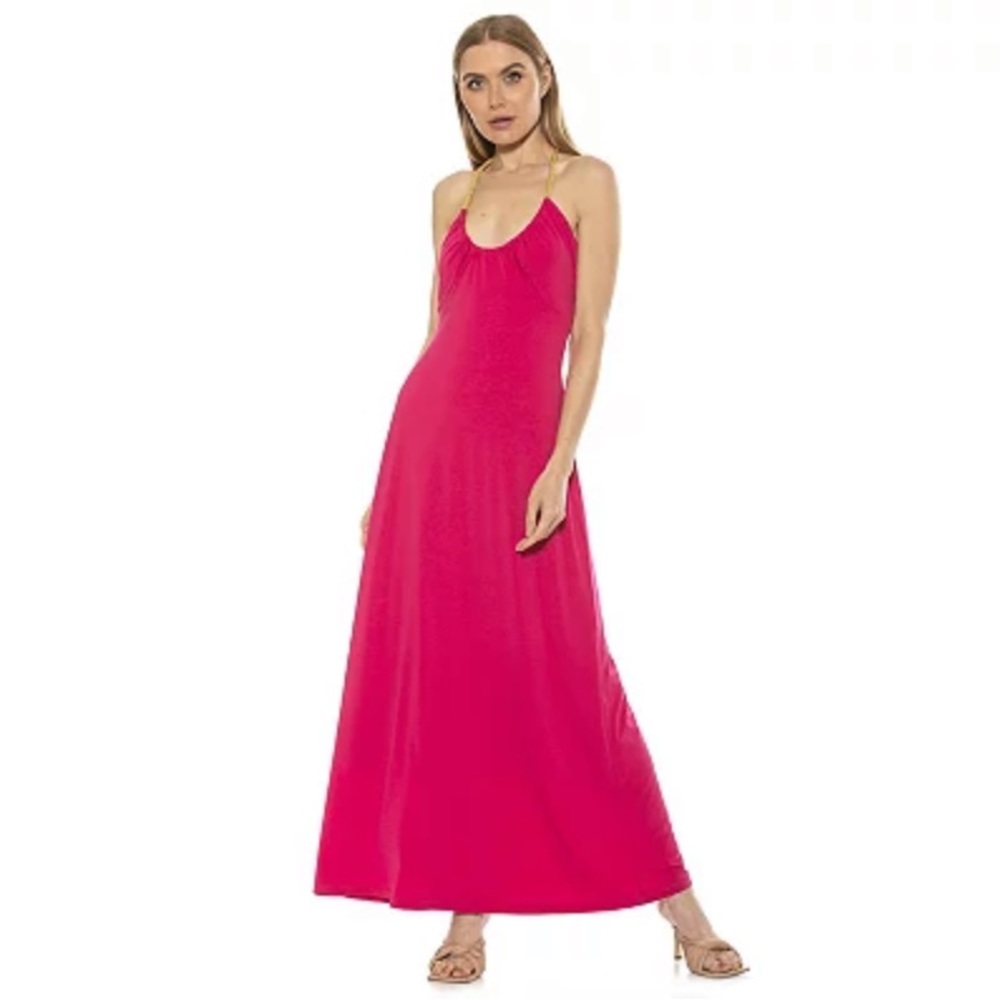 New Pink maxi sundress  NWT